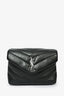 Saint laurent Black Leather Toy LouLou Crossbody