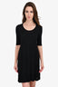 M Missoni Black Knit Dress Size 42