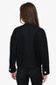 Marni Black Pocket Front White Button Jacket Size 40