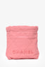 Pre-loved Chanel™ Pink Caviar Mini 22 Hobo Bag
