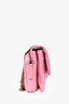 Pre-Loved Chanel™ 2013/14 Pink Calfskin Quilted Jumbo Pocket Flap Shoulder