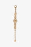 Versace Gold Toned Crystal Medusa Bracelet