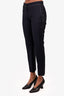 Prada Navy Contrast Stitch Trousers Size 36