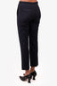 Prada Navy Contrast Stitch Trousers Size 36