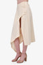 Comme Des Garcons Cream Wool Top + Midi Skirt Set Size S