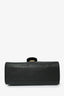 Gucci Black Grained Leather GG Top Handle with Strap