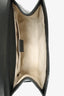 Gucci Black Grained Leather GG Top Handle with Strap