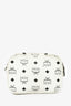 MCM White Monogram Crossbody