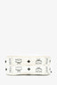 MCM White Monogram Crossbody