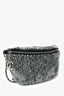 Pre-Loved Chanel™ 2018 Grey Sequin CC Belt Bag
