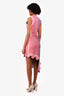 PH5 Pink/Blue Robe Sans Manches Ondulée Lydia Dress Size M