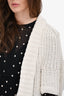 Brochu Walker White Cable Knit Open Cardigan Size XS