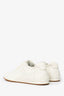 Loewe White Leather Anagram Sneakers Size 38
