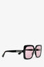 Gucci Black Square Diamante Sunglasses