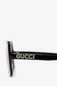 Gucci Black Square Diamante Sunglasses
