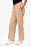 Prada Tan Denim Straight Leg Pants Size 42