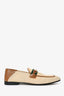 Gucci Canvas Web Accent Horsebit Loafers Size 38