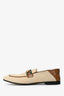 Gucci Canvas Web Accent Horsebit Loafers Size 38