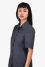 Prada Grey Short Sleeve Shirt Size 38