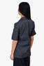Prada Grey Short Sleeve Shirt Size 38