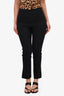 Isabel Marant Black Straight Trousers Size 38