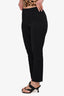 Isabel Marant Black Straight Trousers Size 38