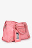 Balenciaga Pink Leather Classic City Bag With Strap
