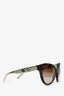 Burberry Brown Tortoise Gold Sides Sunglasses