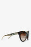 Burberry Brown Tortoise Gold Sides Sunglasses