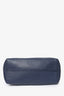 Gucci Blue Pebbled Leather Swing Tote