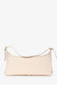 Celine 2021 White Leather Medium 'Romy' Shoulder Bag