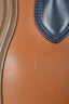 Celine 2012 Brown/Navy Tricoloured Medium Luggage Bag