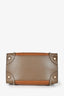 Celine 2012 Brown/Navy Tricoloured Medium Luggage Bag