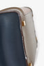 Celine 2012 Brown/Navy Tricoloured Medium Luggage Bag