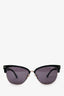 Tom Ford Black/Gold Cat Eye Sunglasses