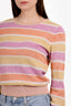 Veronica Beard Multicolor Raimi Striped Knit Sweater Size XS