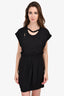 IRO Black Saniya Dress Size 38