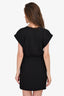 IRO Black Saniya Dress Size 38