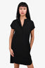 Vince Black Button Dress Size XXS