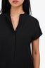 Vince Black Button Dress Size XXS