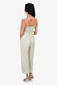 Faithfull The Brand Green Linen Top + Pants Set Size 4