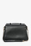 Gucci Black Pebbled Leather Interlocking G Crossbody