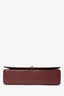 Pre-loved Chanel™ 2015/16 Burgundy Leather Mademoiselle Flap Bag