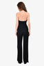 Roberto Cavalli Black Crystal Embellished Jumpsuit Size 4