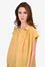 Nili Lotan Yellow Sleeveless Blouse Size S