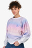 Isabel Marant Etoile Pink/Blue Pattern Crewneck Size 38