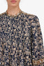 Isabel Marant Etoile Blue Pattern Dress Size 38
