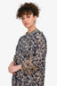 Isabel Marant Etoile Blue Pattern Dress Size 38