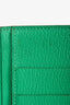 Hermes 2015 Green Chevre Mysore Bearn Long Wallet