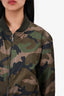Valentino Green/Multicoloured Camouflage Reversible Jacket Size 50 Mens